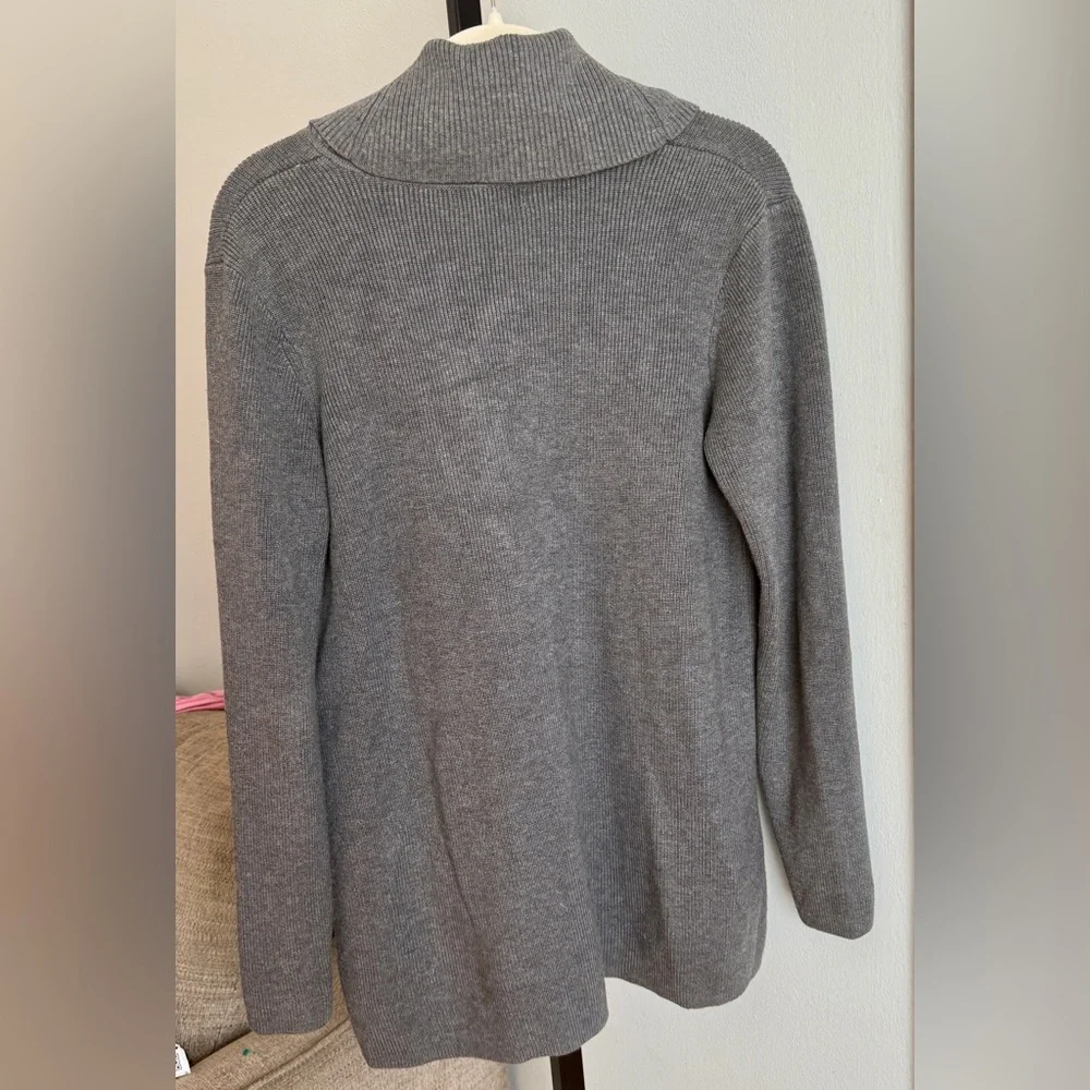 Calvin‎ Klein Charcoal Cowl Neck Sweater